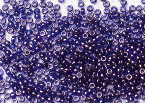 Бисер Япония MIYUKI Seed Beads 15/0 5г 0308 сапфир золото блестящий — фото 2