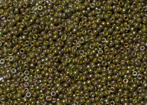 Бисер Япония MIYUKI Seed Beads 15/0 100г 1897 золотая оливка непрозрачный блестящий — фото 1