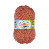 Пряжа ALPINA " ALPACA ACRO" 44% мериносовая шерсть, 38% акрил, 18% альпака 4 * 50г 150 м №05 св. рыжий. Цена за упаковку 4 шт — фото 1
