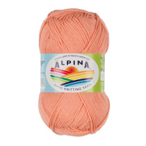 Пряжа ALPINA " LOLLIPOP" 100% хлопок 10 * 50г 175 м №10 коралловый. Цена за упаковку 10 шт — фото 1