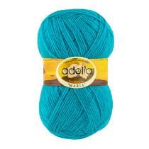 Пряжа ADELIA " MARIA" 100% акрил 10 * 50г 227 м №31 яр. голубой. Цена за упаковку 10 шт — фото 1