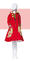 Набор для шитья " DressYourDoll" Одежда для кукол №4 S412- 0401 Fanny Apples — фото 1