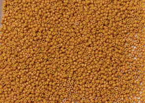 Бисер Япония MIYUKI Seed Beads 15/0 100г 1479 окрашенный тыква непрозрачный — фото 4