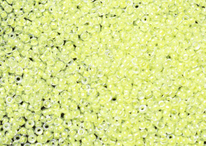 Бисер Япония MIYUKI Seed Beads 15/0 5г 1119 светящаяся известковая помощь — фото 1