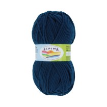 Пряжа ALPINA " MARTA" 100% тактифил 5 * 100 г 120 м №011 морская волна. Цена за упаковку 5 шт — фото 1