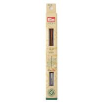 Для вязания " PRYM" 223726 крючок тунисский съемный " Natural" береза d 6. 0 мм в картонной упаковке с европодвесом .  — фото 1