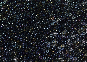Бисер Япония MIYUKI Seed Beads 15/0 5г 0452 синий ирис металлизированный — фото 1