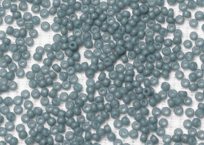 Бисер Япония MIYUKI Seed Beads 15/0 5г 1685 окрашенный сланец непрозрачный полуматовый — фото 2