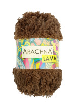 Пряжа ARACHNA " LAMA" 100% микрополиэстер 5 * 200 г 100 м №27 коричневый. Цена за упаковку 5 шт — фото 1