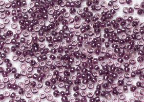 Бисер Япония MIYUKI Seed Beads 15/0 100г 1834 аметист пурпурный линия внутри — фото 2