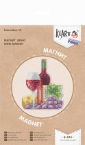 " Klart" набор для вышивания 8- 495 " Магнит. Вино"  — фото 2