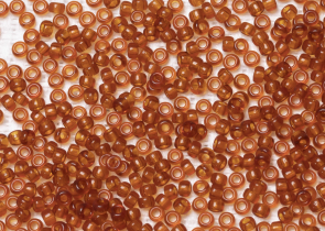 Бисер Япония MIYUKI Seed Beads 15/0 100г 0134 тёмно-топаз — фото 2