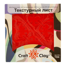 " Craft& Clay" Текстурный лист TSN №36 элемент " Королевская лилия"  — фото 2