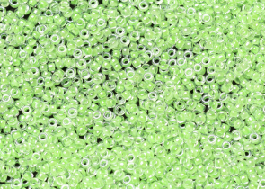 Бисер Япония MIYUKI Seed Beads 15/0 100г 1120 светящийся мятно-зелёный — фото 1