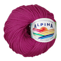 Пряжа ALPINA " RENE" 100% мерсеризованный хлопок 10 * 50г 105 м №1042 яр. сиреневый. Цена за упаковку 10 шт — фото 1