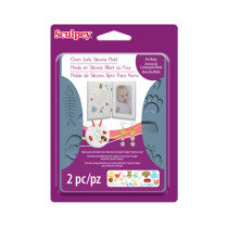 " Sculpey" Silicone Bakeable Mold силиконовая форма для слепков APM 65 Pet/ Baby — фото 1