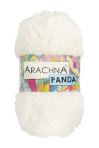 Пряжа ARACHNA "PANDA" 100% микрополиэстер 5 * 100 г 75 м №73 молочный. Цена за упаковку 5 шт — фото 1