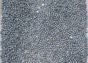 Бисер Япония круглый 15/0 10 г 2635F синяя бирюза, матовый радужный Semi Glazed — фото 4