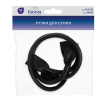 " Gamma" HA- 30 Ручки для сумки 53 см 2 шт. №03 черный — фото 2