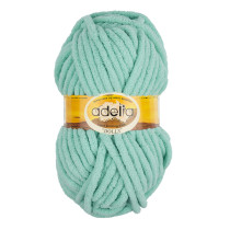 Пряжа ADELIA " DOLLY" 100% полиэстер 5 * 100 г 40 м №03 св. желтый. Цена за упаковку 5 шт — фото 2