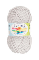 Пряжа ALPINA " MARGO" 100% мериносовая шерсть 10 * 50г 75 м №20 св. серый. Цена за упаковку 10 шт — фото 1