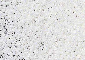 Бисер Япония MIYUKI Seed Beads 15/0 100г 0591 слоновая кость жемчуг цейлон — фото 1