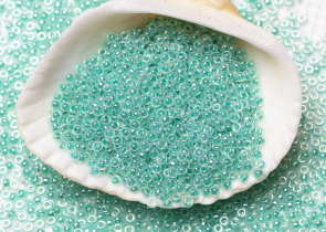 Бисер Япония MIYUKI Seed Beads 15/0 5г 0536 бирюзовый цейлон — фото 3