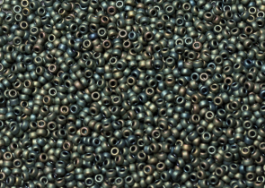 Бисер Япония MIYUKI Seed Beads 15/0 5г 2008 патина ирис матовый металлизированный — фото 1