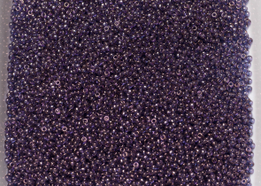Бисер Япония MIYUKI Seed Beads 15/0 5г 1884 фиолетовое золото блестящий — фото 4
