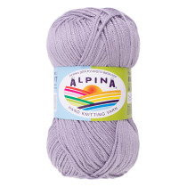 Пряжа ALPINA "BABY SUPER SOFT" 50% хлопок, 50% бамбук 10 * 50г 150 м №13 св.сиреневый. Цена за упаковку 10 шт — фото 1