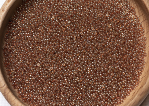 Бисер Япония MIYUKI Seed Beads 15/0 5г 0310 персик топаз золото блестящий — фото 5