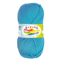 Пряжа ALPINA " TOMMY" 100% микнес 10 * 50г 130 м №030 яр. голубой. Цена за упаковку 10 шт — фото 1