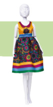 Набор для шитья " DressYourDoll" Одежда для кукол №4 S412- 0302 Audrey Flower Power — фото 1