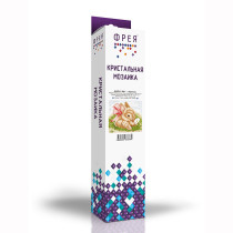 Кристальная ( алмазная) мозаика  " ФРЕЯ" ALVR- 07 061 " Кролик" 21 х 21 см — фото 3