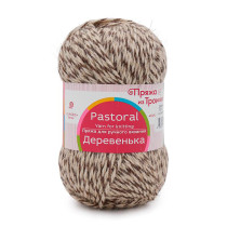Пряжа из Троицка " Деревенька" 100% шерсть 10 * 100 г 170 м №732 М. Цена за упаковку 10 шт — фото 1