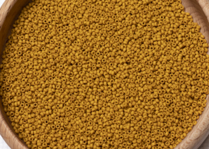 Бисер Япония MIYUKI Seed Beads 15/0 100г 1233 горчица непрозрачный матовый — фото 5