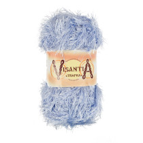 Пряжа VISANTIA " TRAFKA" 100% полиэстер 5 * 100 г 150 м №0067 голубой. Цена за упаковку 5 шт — фото 1