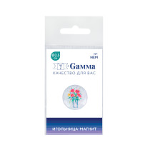 " Gamma" NEM Игольница- магнит в пакете с еврослотом №55 Маковый букет — фото 2