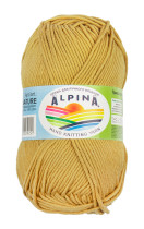 Пряжа ALPINA " NATURE" 100% хлопок 10 * 50г 105 м №002 серо- бежевый. Цена за упаковку 10 шт — фото 2