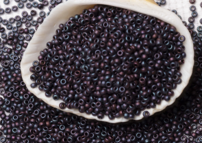 Бисер Япония MIYUKI Seed Beads 15/0 100г 2005 медь матовый металлизированный — фото 3