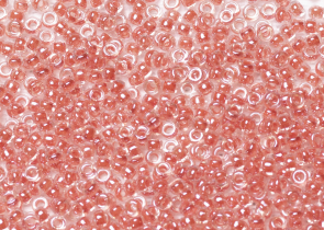 Бисер Япония MIYUKI Seed Beads 15/0 5г 0214 кристалл лосось линия внутри — фото 1