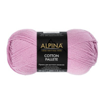 Пряжа ALPINA "COTTON PALLETE" 50% хлопок, 50% акрил 10 * 50г 205 м №14 лиловый. Цена за упаковку 10 шт — фото 1