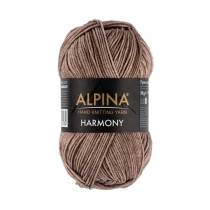 Пряжа ALPINA "HARMONY" 100% мериносовая шерсть 10 * 50г 175 м №03 св.коричневый. Цена за упаковку 10 шт — фото 1