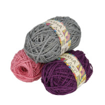 Пряжа ARACHNA "Jute" 100% джут 5 * 100 г ± 10 г 90 м № 022 св.коричневый. Цена за упаковку 5 шт — фото 3