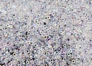 Бисер Япония MIYUKI Seed Beads 15/0 100г 0250 кристалл радужный — фото 1