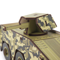 " REZARK" ST0392 Серия " Военная техника" Пазл 3D 38 элемент. Танк — фото 4