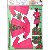 Набор для шитья " DressYourDoll" Одежда для кукол №4 S412- 0405 Fanny Tulip — фото 2