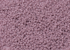 Бисер Япония MIYUKI Seed Beads 15/0 100г 0410 лиловый непрозрачный — фото 1
