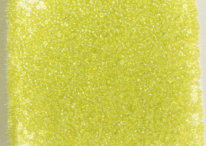 Бисер Япония MIYUKI Seed Beads 15/0 100г 0258 шартрез прозрачный радужный — фото 4