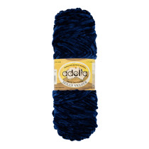 Пряжа ADELIA " DOLLY VELOUR" 100% микрополиэстер 5 * 100 г 93 м №14 синий. Цена за упаковку 5 шт — фото 1